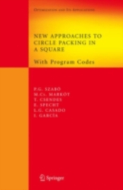 New Approaches to Circle Packing in a Square : With Program Codes, PDF eBook