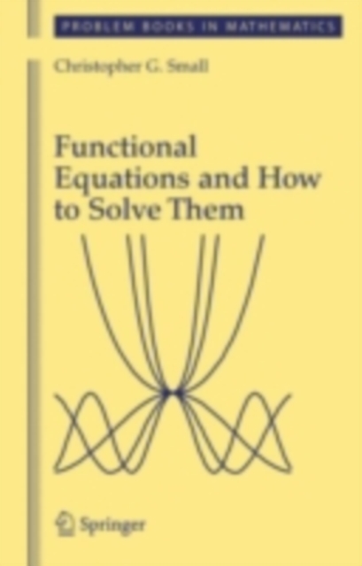 Functional Equations and How to Solve Them, PDF eBook