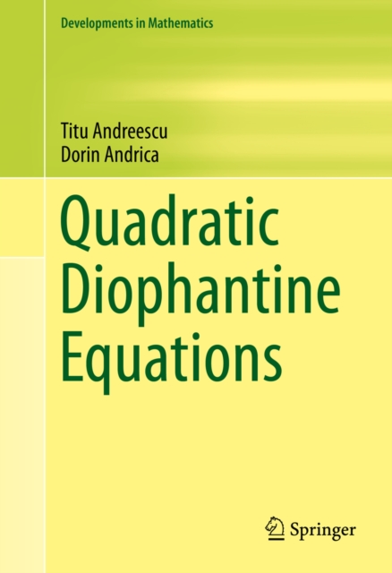 Quadratic Diophantine Equations, PDF eBook