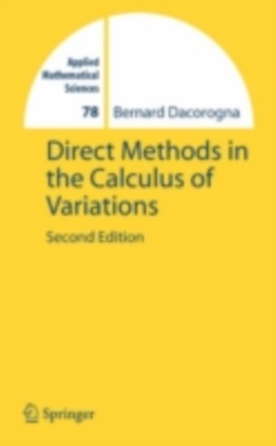 Direct Methods in the Calculus of Variations, PDF eBook