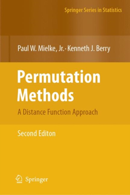 Permutation Methods : A Distance Function Approach, Hardback Book