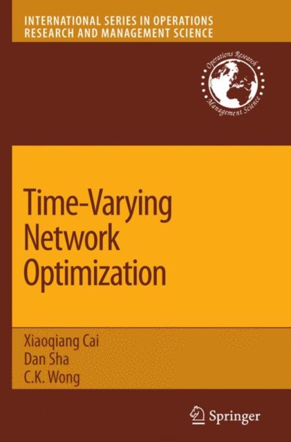 Time-Varying Network Optimization, Hardback Book