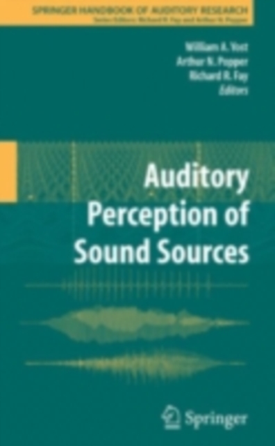 Auditory Perception of Sound Sources, PDF eBook