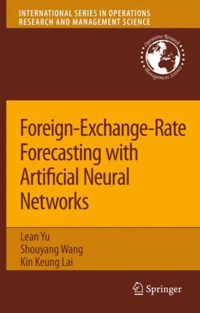 Foreign-Exchange-Rate Forecasting with Artificial Neural Networks, Hardback Book