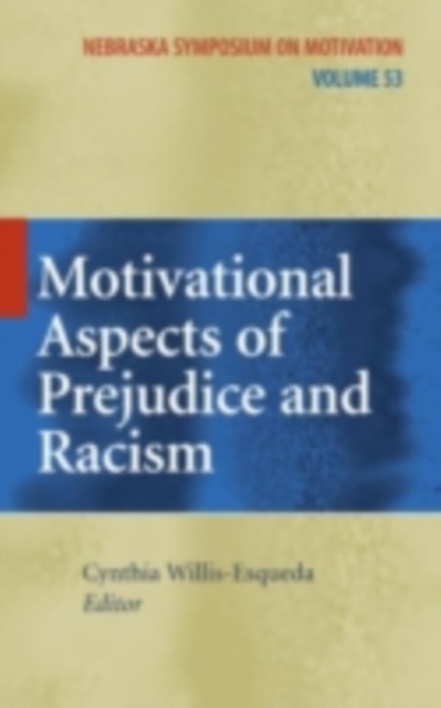 Motivational Aspects of Prejudice and Racism, PDF eBook