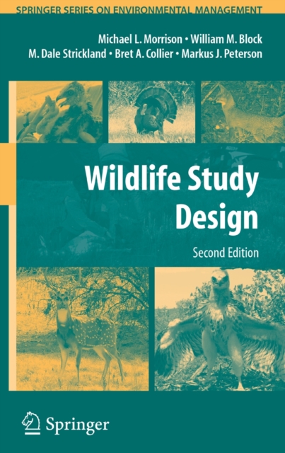 Wildlife Study Design, Hardback Book