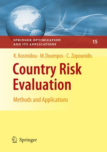 Country Risk Evaluation : Methods and Applications, Hardback Book