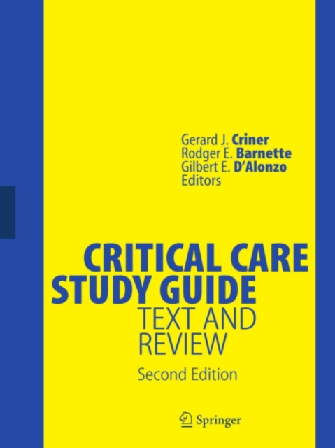 Critical Care Study Guide : Text and Review, PDF eBook
