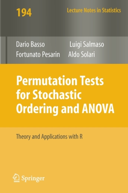 Permutation Tests for Stochastic Ordering and ANOVA : Theory and Applications with R, Paperback / softback Book