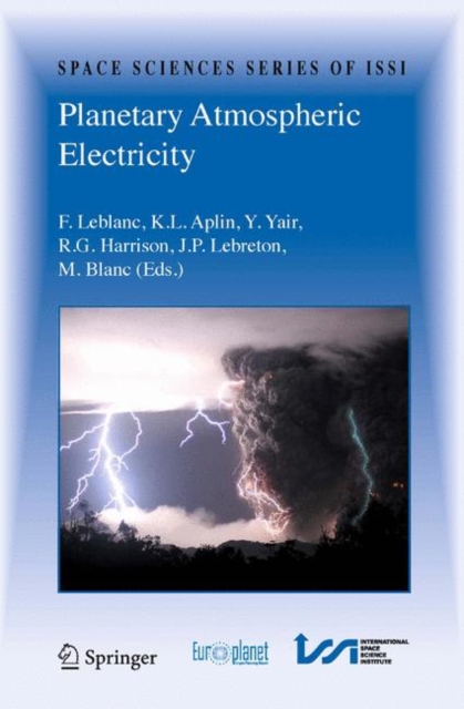 Planetary Atmospheric Electricity, Hardback Book