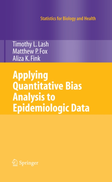 Applying Quantitative Bias Analysis to Epidemiologic Data, PDF eBook