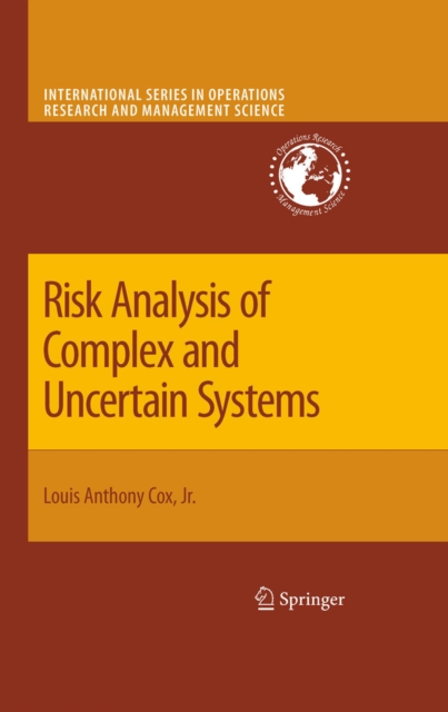 Risk Analysis of Complex and Uncertain Systems, PDF eBook