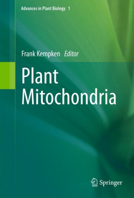 Plant Mitochondria, Hardback Book