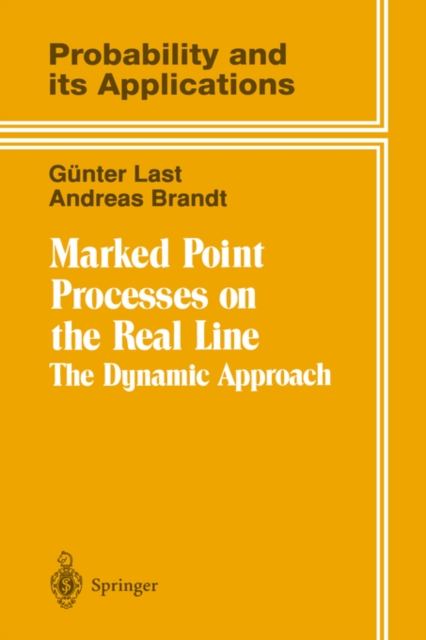 Marked Point Processes on the Real Line : The Dynamical Approach, Hardback Book