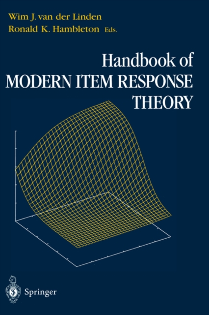 Handbook of Modern Item Response Theory, Hardback Book