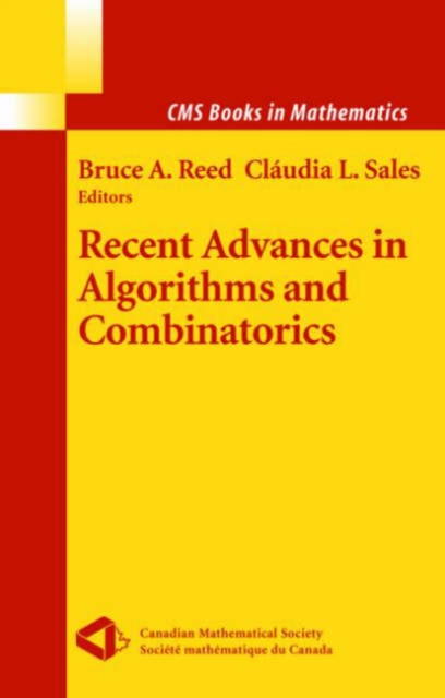 Recent Advances in Algorithms and Combinatorics, Hardback Book