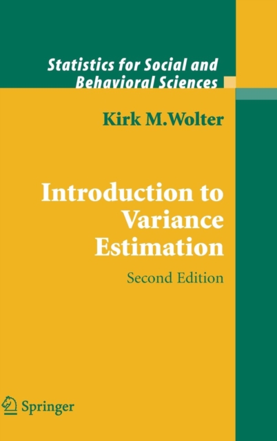 Introduction to Variance Estimation, Hardback Book