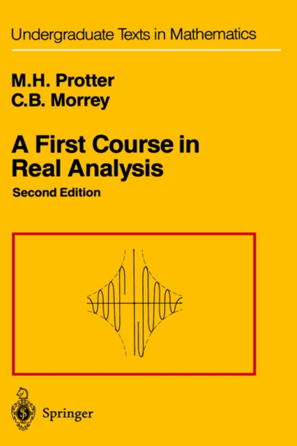 A First Course in Real Analysis, Hardback Book