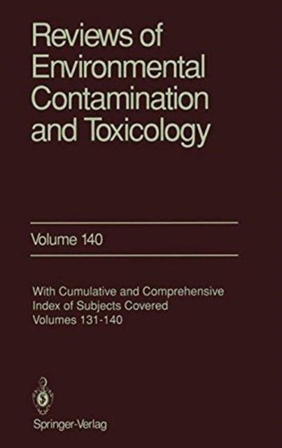 Reviews of Environmental Contamination and Toxicology : Continuation of Residue Reviews Vol 154, Hardback Book