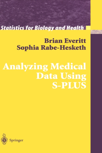 Analyzing Medical Data Using S-PLUS, Hardback Book