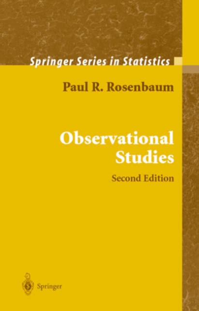 Observational Studies, Hardback Book