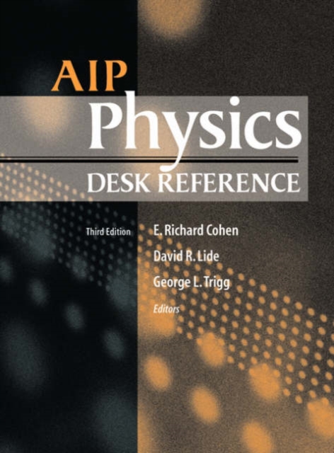 AIP Physics Desk Reference, Hardback Book