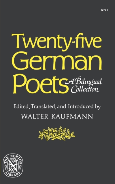 Twenty-Five German Poets : A Bilingual Collection, Paperback / softback Book