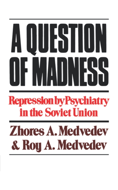 A Question of Madness, Paperback / softback Book