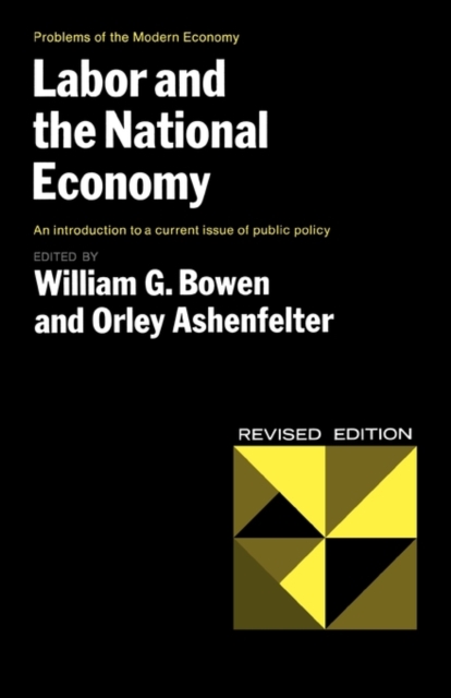 Labor and the National Economy, Paperback / softback Book
