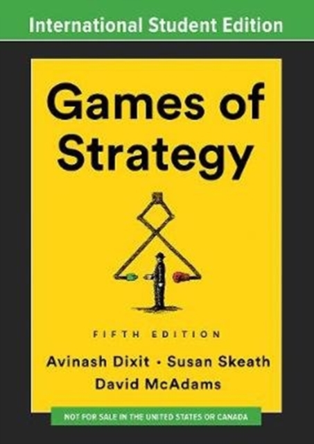 Games of Strategy, Paperback / softback Book