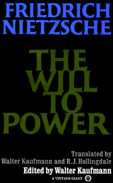 The Will to Power, Paperback / softback Book