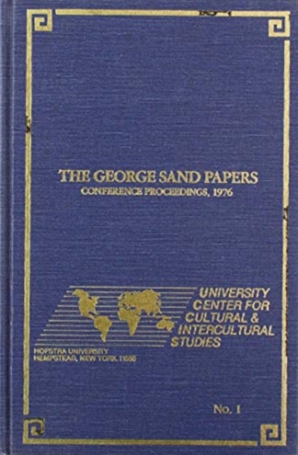Sand, George, Papers 1st Series, Hardback Book