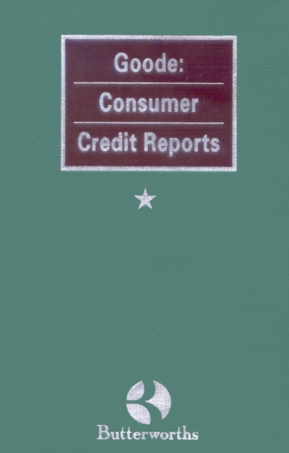 Goode: Consumer Credit Reports, Pamphlet Book