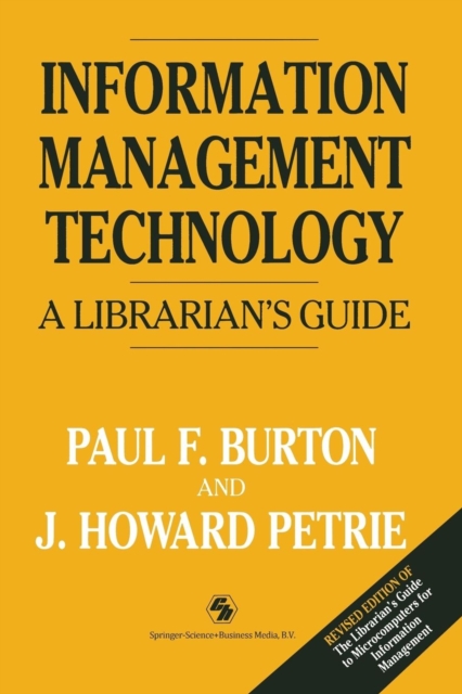 Information Management Technology : A librarian's guide, Paperback / softback Book