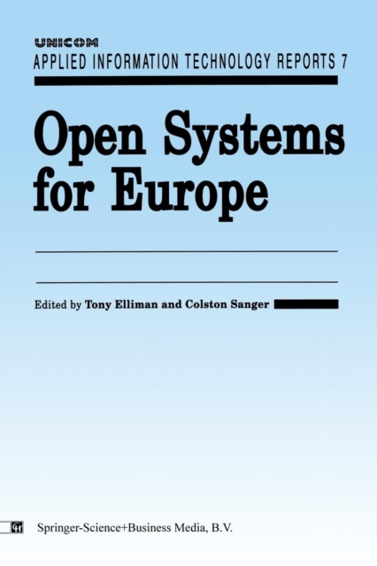 Open Systems For Europe, Paperback / softback Book