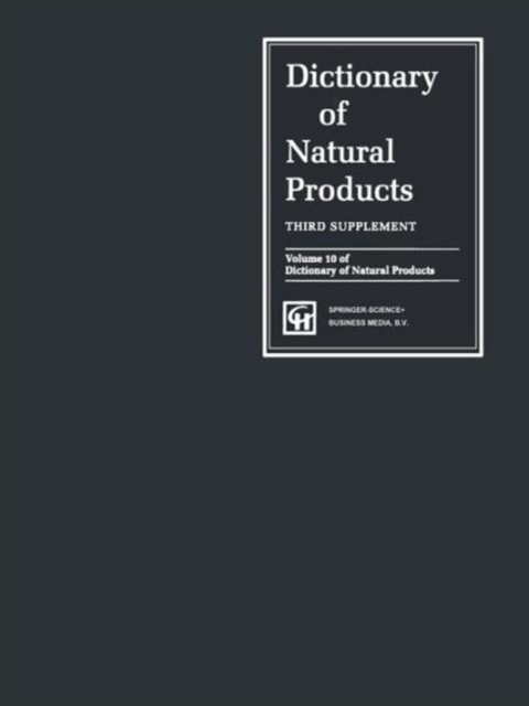 Dictionary of Natural Products, Supplement 3, Hardback Book