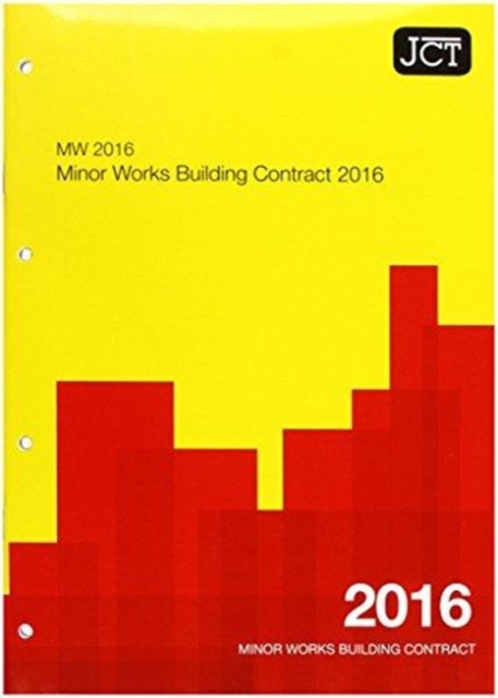 JCT:Minor Works Building Contract 2016 (MW), Paperback / softback Book