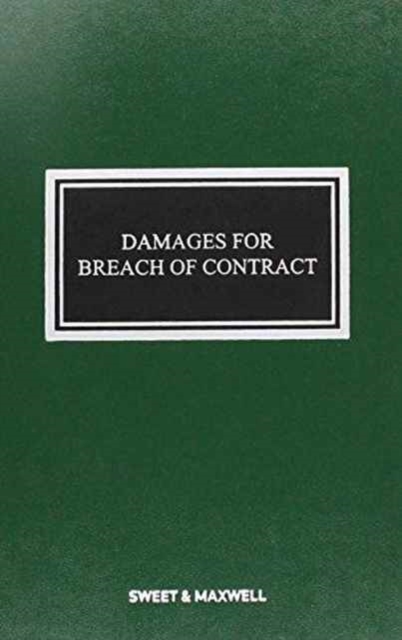 Damages for Breach of Contract, Hardback Book