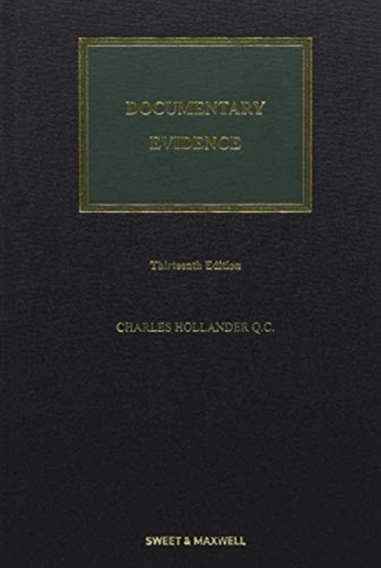 Documentary Evidence, Hardback Book