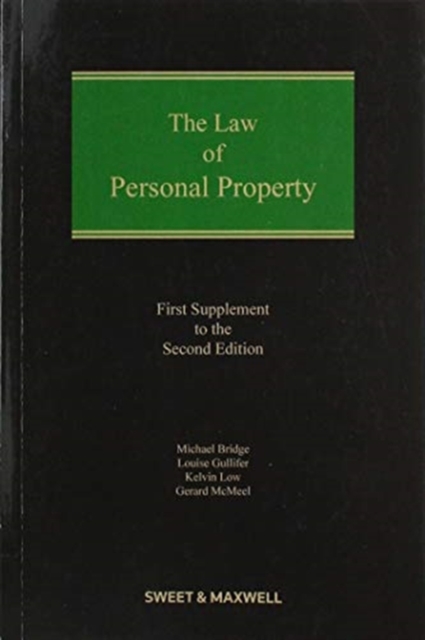 The Law of Personal Property, Paperback / softback Book