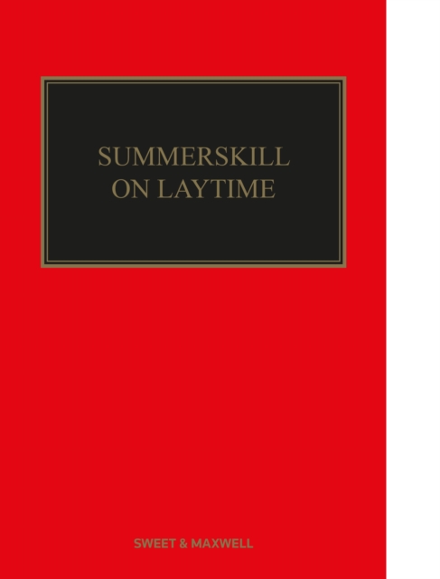 Summerskill on Laytime, Hardback Book