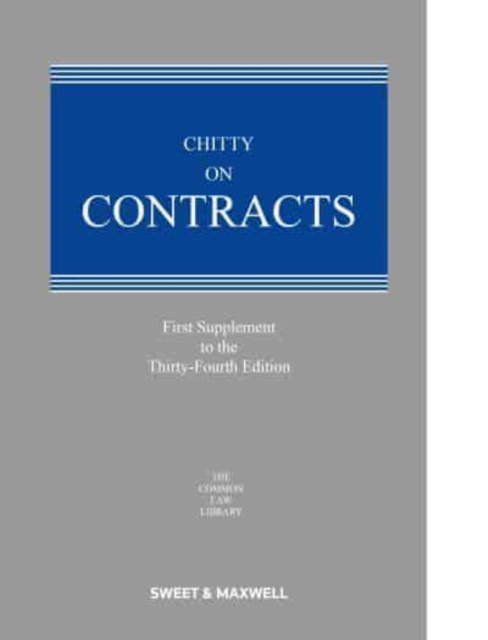 Chitty on Contracts, Paperback / softback Book