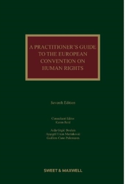 A Practitioner's Guide to the European Convention on Human Rights, Hardback Book