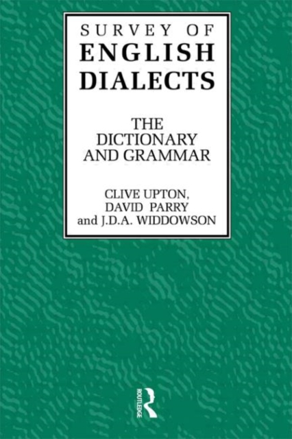 Survey of English Dialects, Hardback Book