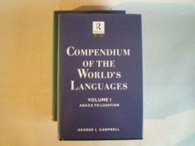 Compendium of the World's Languages, Hardback Book
