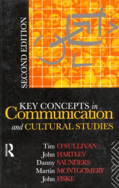Key Concepts in Communication and Cultural Studies, Paperback Book