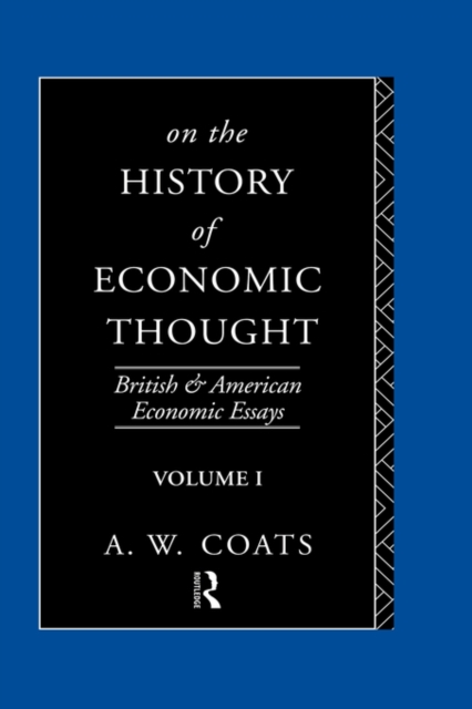 On the History of Economic Thought, Hardback Book