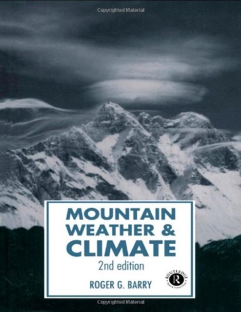 Mountain Weather and Climate, Paperback / softback Book