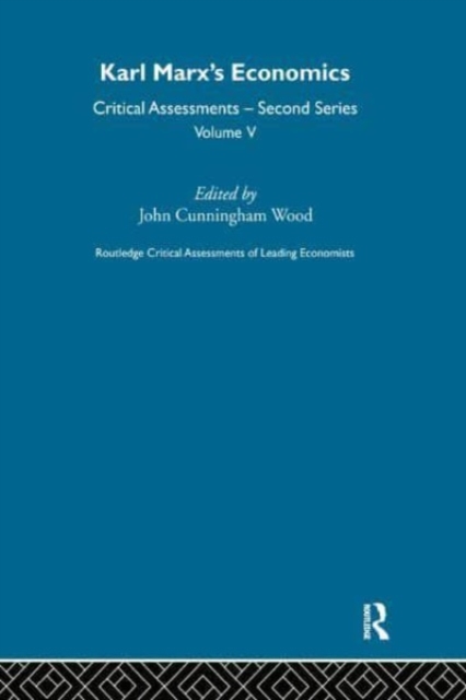 Karl Marx's Economics : Critical Assessments II, Multiple-component retail product Book