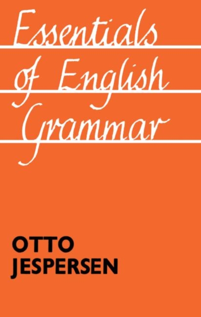 Essentials of English Grammar : 25th impression, 1987, Paperback / softback Book